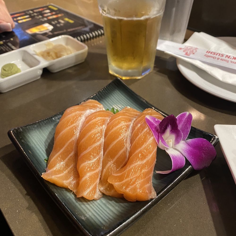 Crazy Rock'N Sushi - Salmon nigiri - Sushi Bars Near Me - Irvine, California