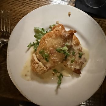 The Best Cellar - Parmesan crusted chicken - New American Near Me - Blowing Rock, North Carolina
