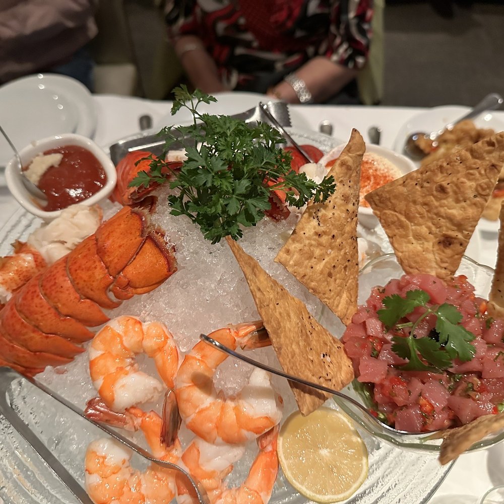 Fleming’s Prime Steakhouse & Wine Bar - Chilled Seafood Tower* for 1-2 - Steakhouses Near Me - Mclean, Virginia Fleming’s Prime Steakhouse & Wine Bar - Chilled Seafood Tower* for 1-2 - Steakhouses Near Me - Mclean, Virginia