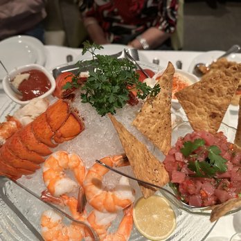 Fleming’s Prime Steakhouse & Wine Bar - Chilled Seafood Tower* for 1-2 - Steakhouses Near Me - Mclean, Virginia Fleming’s Prime Steakhouse & Wine Bar - Chilled Seafood Tower* for 1-2 - Steakhouses Near Me - Mclean, Virginia