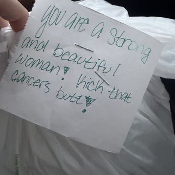 Scramblers - My little note that touched my life!!  She will always have a special place in my heart!! - Breakfast & Brunch Near Me - Mayfield Heights, Ohio