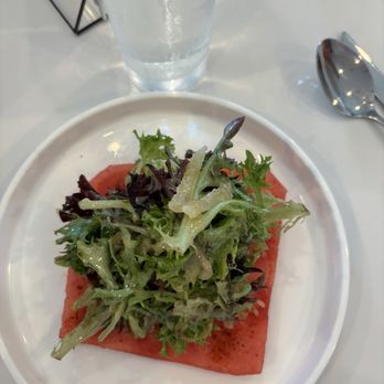 IndeBlue Indian Bistro - Watermelon ginger salad - Indian Near Me - Crawfordville, Florida IndeBlue Indian Bistro - Watermelon ginger salad - Indian Near Me - Crawfordville, Florida
