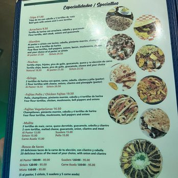 Los Gyros - Menu - Mexican Near Me - Toronto, Ontario