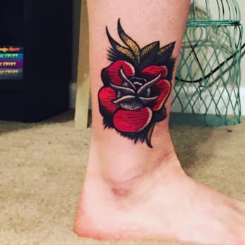 Sail Away Tattoo - Cover up done by Gerry Harrison - Tattoo Near Me - Mary Esther, Florida