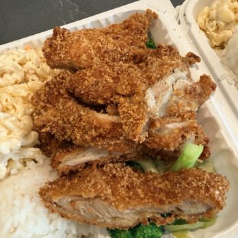Ono Hawaiian BBQ - Close up of chicken katsu. - Hawaiian Near Me - Murrieta, California
