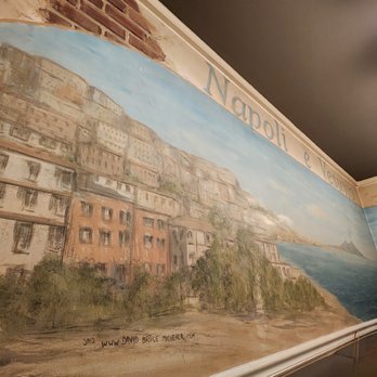 Vecchia Nuova - The beautiful mural of Napoli - Pizza Near Me - Phoenixville, Pennsylvania