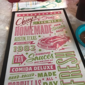 Chuy's - Tex-Mex Near Me - Charlotte, North Carolina Chuy's - Tex-Mex Near Me - Charlotte, North Carolina