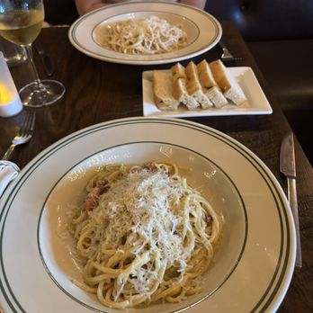 Leto's Osteria - Bucatini carbonara and cacio e Pepe. - Italian Near Me - Petoskey, Michigan