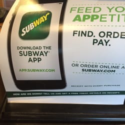 Subway - Free app to order ahead!