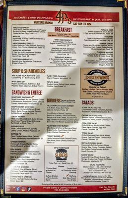 Menu photo 1 Ireland's Four Provinces Falls Church, VA