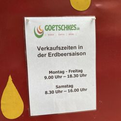 Spargel und Erdbeerstand - Öffnungszeiten