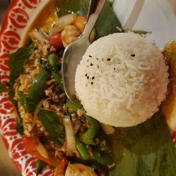 Sumittra Thai Cuisine - Pad Kra Gao special. Delicious, and don't let the three spice level deter you. I'd call it somewhere between mild and medium. - Thai Near Me - Frederick, Maryland Sumittra Thai Cuisine - Pad Kra Gao special. Delicious, and don't let the three spice level deter you. I'd call it somewhere between mild and medium. - Thai Near Me - Frederick, Maryland