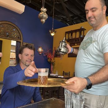 Dar Essalam - Searing Moroccan green hot tea! - Moroccan Near Me - Wilsonville, Oregon