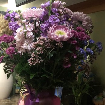 Flowers For You - Beautiful flower arrangement for daughters 18th birthday. - Florists Near Me - San Diego, California
