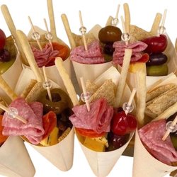 Dial to Graze - Charcuterie Cones
