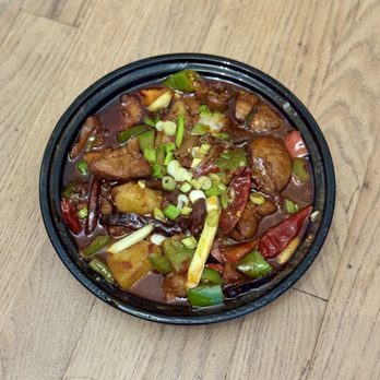 Nurlan Uyghur Restaurant 诺兰饭店 - Big Chicken Plate - Halal Near Me - Flushing, New York