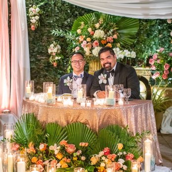 DJ MOJOE - Design credit: Bruce Ocampo Photo credit: Lark & Lavender Florals: Geena Rentals: Elegant Designs & Linen - DJs Near Me