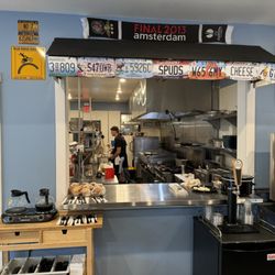 The Pretty Alright Breakfast Club - View of kitchen from counter