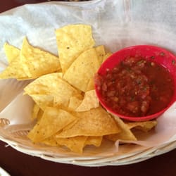 Complimentary nachos