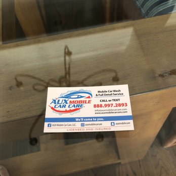 AUX Mobile Car Care - Auto Detailing Near Me
