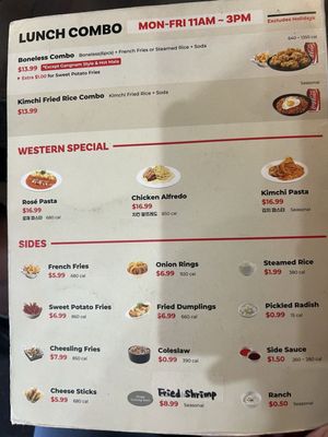 Menu photo 6 bb.q Chicken Brea Brea, CA