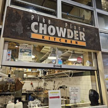 Pike Place Chowder - Inside (pick up for online orders) - Seafood Near Me - Seattle, Washington