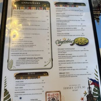 Island Central - Menu - Filipino Near Me - Jersey City, New Jersey