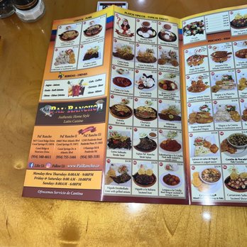 Pal' Rancho Restaurant - Menu - Colombian Near Me - Coral Springs, Florida Pal' Rancho Restaurant - Menu - Colombian Near Me - Coral Springs, Florida