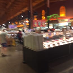 Huge prepared food area Huge prepared food area