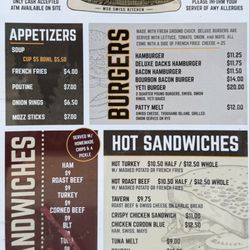 Swiss Kitchen - Lunch & Dinner Menu