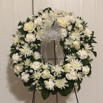 Blessin's N Blooms - All white standing open - Florists Near Me