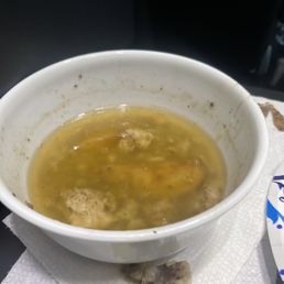 This is all the oil in one of the food I ordered. This is all the oil in one of the food I ordered.