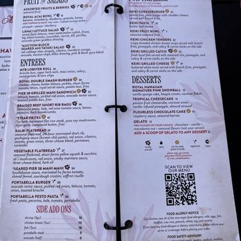 Mai Tai Bar - Menu - Cocktail Bars Near Me - Honolulu, Hawaii