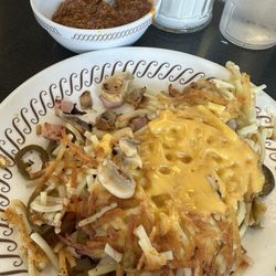 Waffle House - Fully loaded hashbrowns.