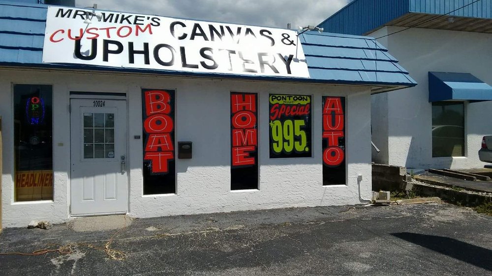 MR MIKE RECONDITIONING UPHOLSTERY & CANVAS nearby at 10024 Us19, Port
