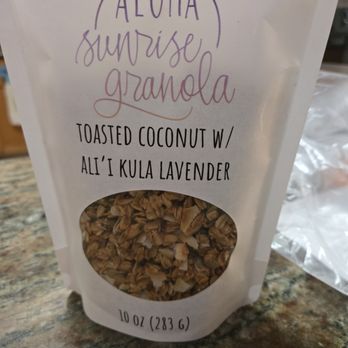 Hawaii Holiday Fair - This granola was great and was only $8 - Arts & Crafts Near Me - Honolulu, Hawaii