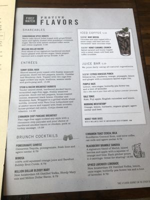 Menu photo 4 First Watch Kissimmee, FL