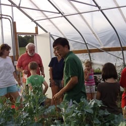 Sun, Water & Seeds 4H Club - Inside our Hoop House or Greenhouse