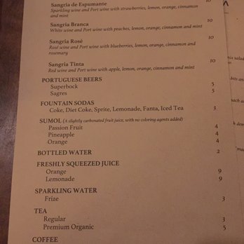 ADEGA Restaurant - Drink Menu - Portuguese Near Me - San Jose, California ADEGA Restaurant - Drink Menu - Portuguese Near Me - San Jose, California