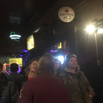 Spats - At the bar looking twoards front with opening to dance hall on the right; back to the bathroomshallway  and music room / conservatory - Dive Bars Near Me - Berkeley, California