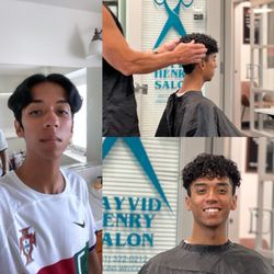 Dayvid Henry Salon - A little Before and after !! Perms are back !! Boy , girl, 7 or 70 !!! Who's ready !!! 661-322-0212