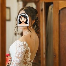 Micheal The Tailor By Babu - Bride in wedding dress
