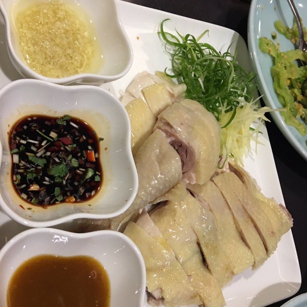 Facing East - Cold chicken with three dipping sauces. Yummm! - Chinese Near Me - Bellevue, Washington Facing East - Cold chicken with three dipping sauces. Yummm! - Chinese Near Me - Bellevue, Washington