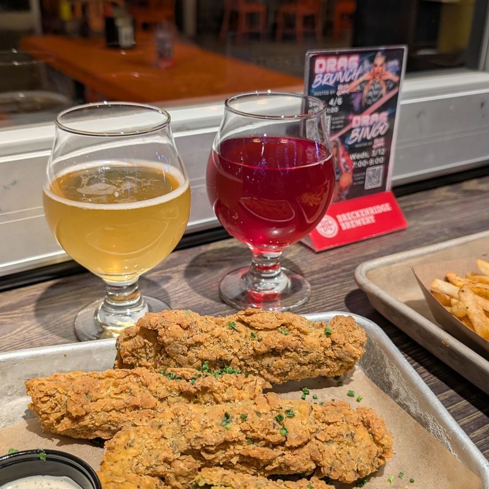 Fried Pickles + Mountain Beach Sour Fried Pickles + Mountain Beach Sour