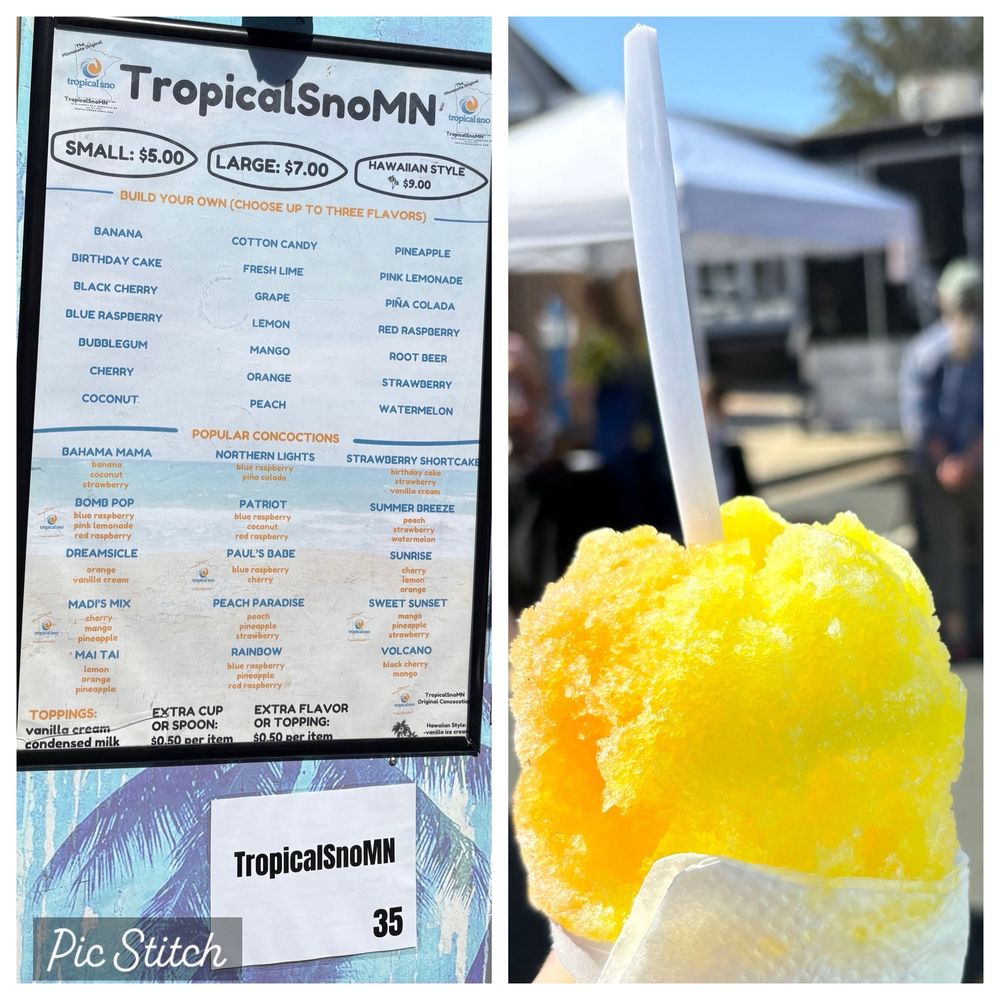 Tropical Sno MN Logo