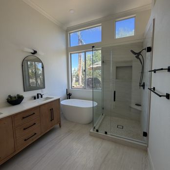 Apex American Homes - New primary bathroom - Roofing Near Me Apex American Homes - New primary bathroom - Roofing Near Me