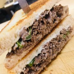 Lucky Dog Bar & Grill - Cheesesteak grilled Cheese