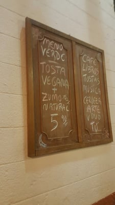 Menu photo 1 El Refugio Alicante, A