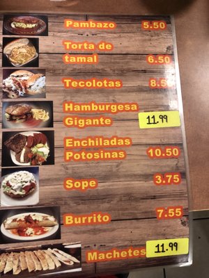Menu photo 6 Super Tortas El Chavo Oklahoma City, OK Menu photo 6 Super Tortas El Chavo Oklahoma City, OK