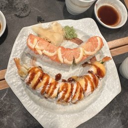 49Er Roll + White Dragon Roll 49Er Roll + White Dragon Roll